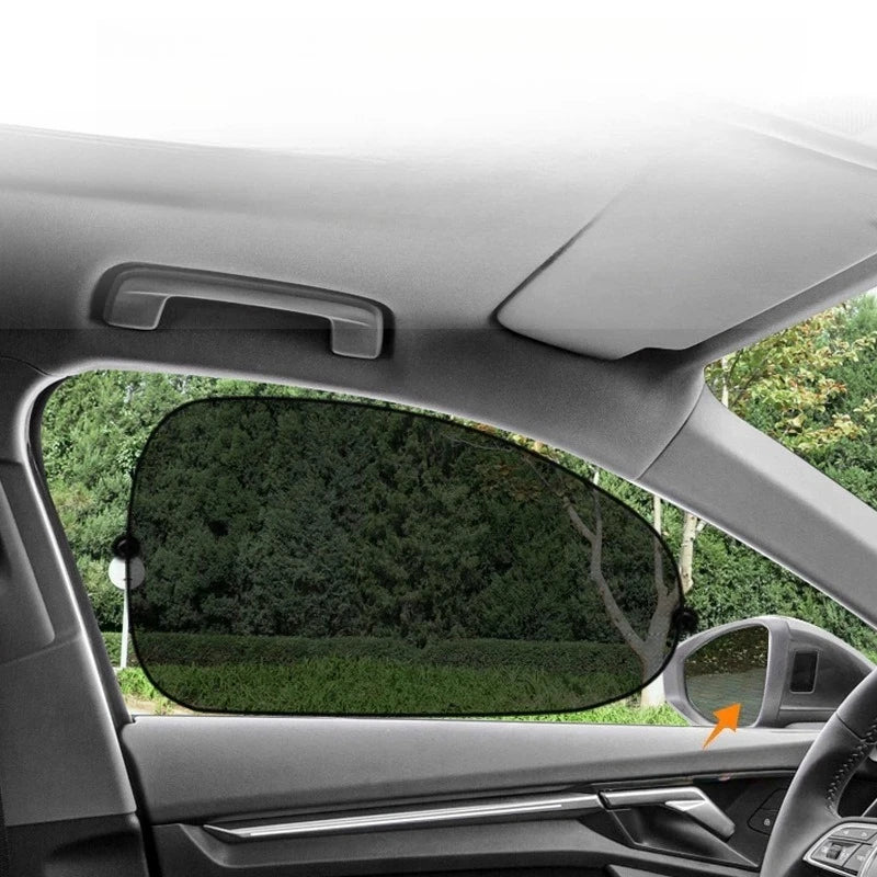 1-5 uds parasol para coche cortina de ventana lateral parasol para ventana trasera delantera verano bloqueo UV ventosa cortinas de protección solar para coche