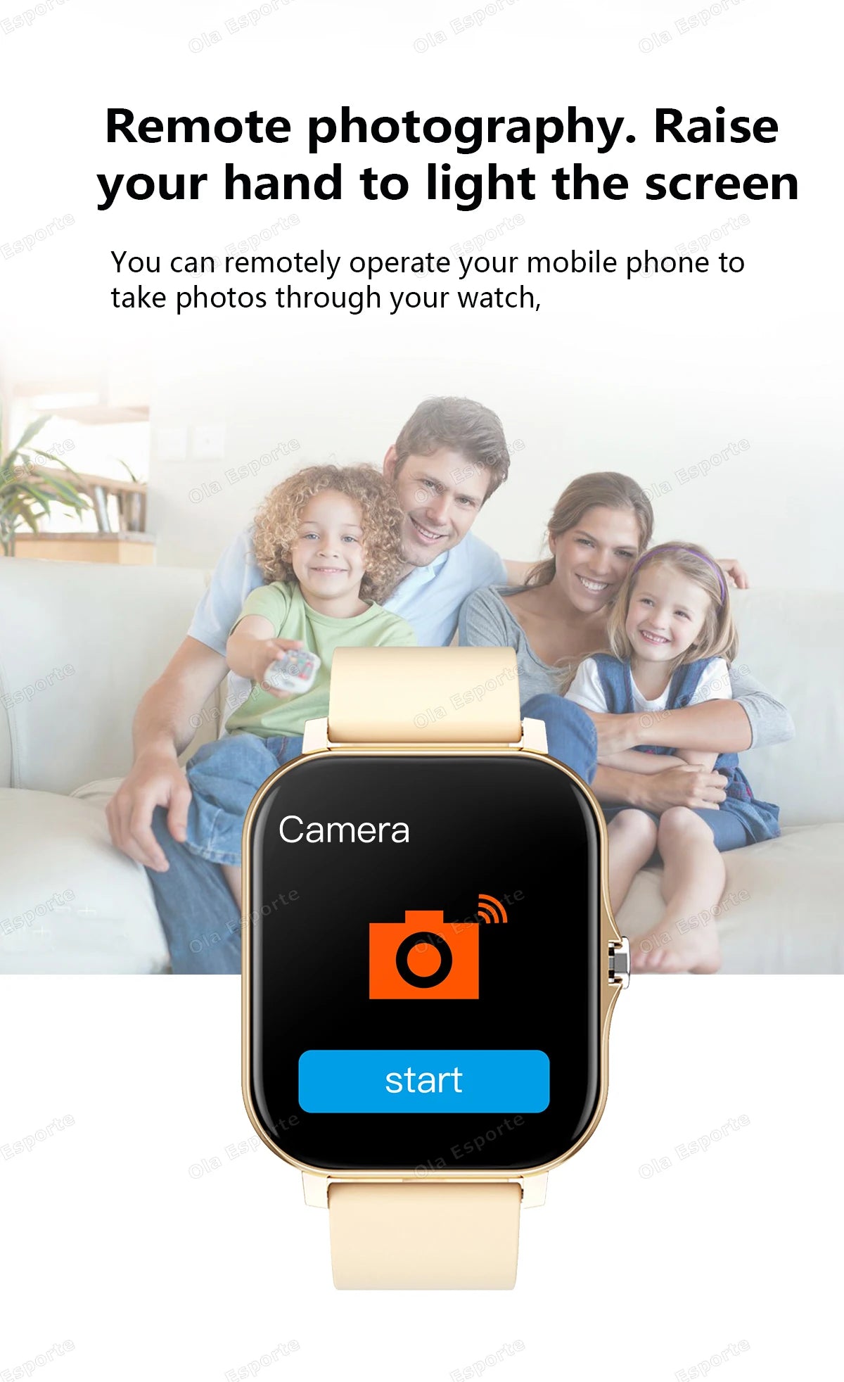20226 Nuevo reloj inteligente de 1,83 pulgadas Notificaciones de llamadas Monitoreo del sueño Seguimiento de actividad Reloj inteligente Compatible con Android e iOS
