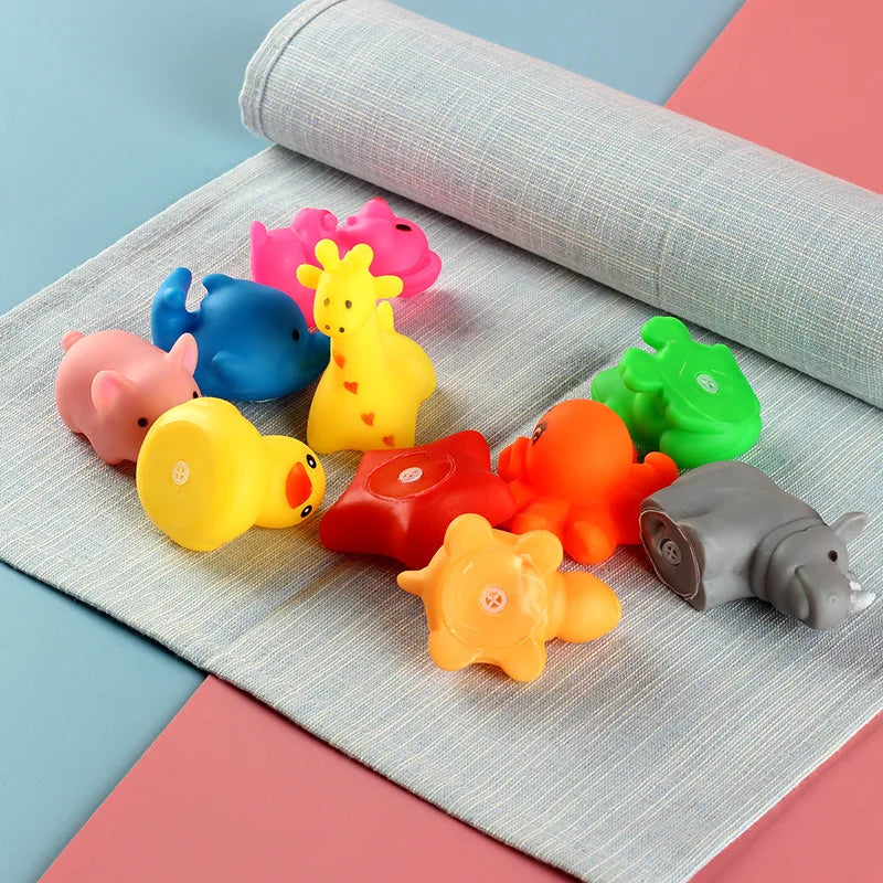 Pinch and Call juguetes para niños para tomar la ducha, jugar con el agua, nadar y jugar con el agua.