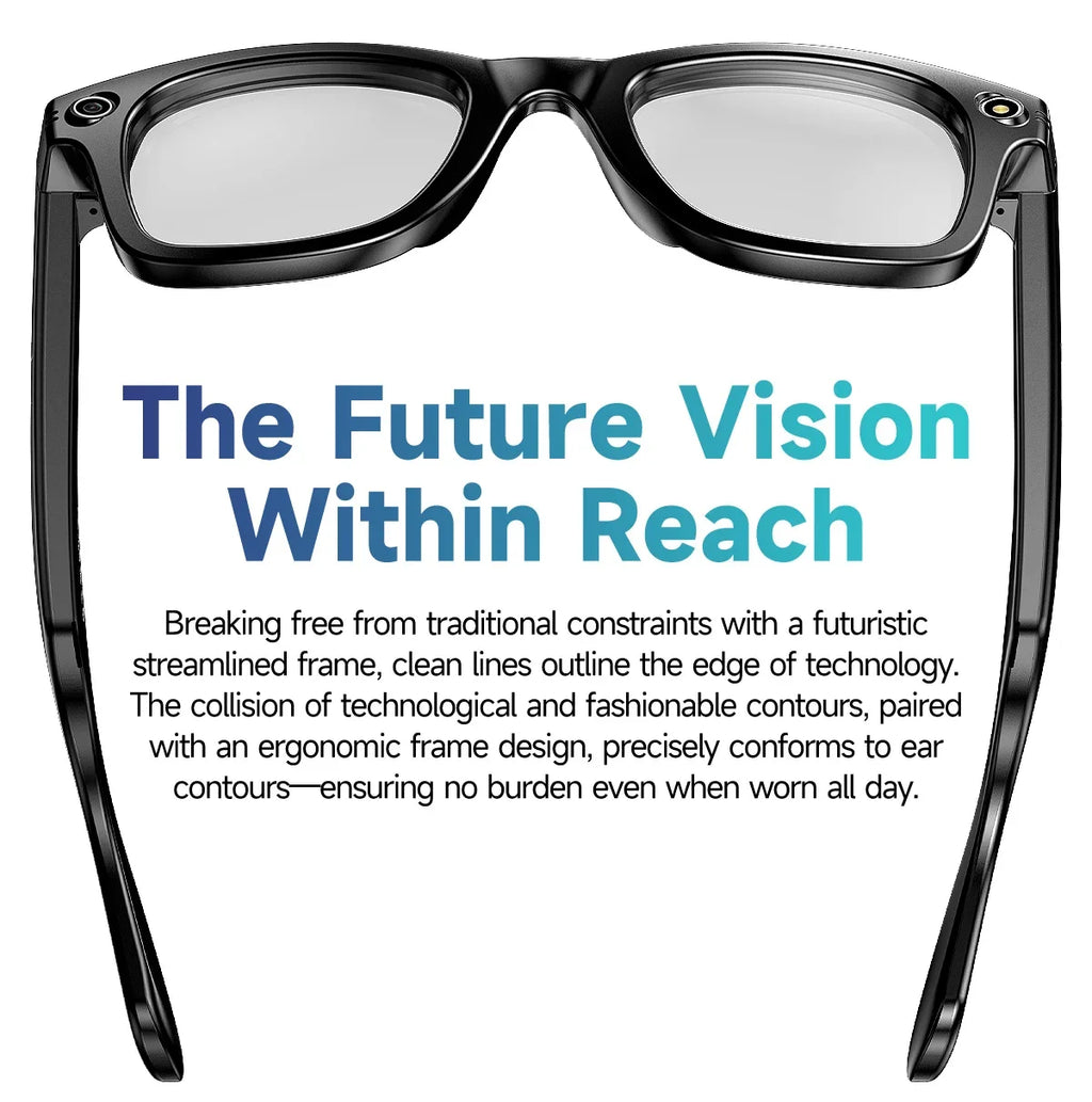 Gafas Inteligentes 2026 Nueva Versión con Cámara, Grabación de Video, Reconocimiento de Fotos por IA, Llamadas Bluetooth, Traducción de Voz, Gafas de Sol para Hombre