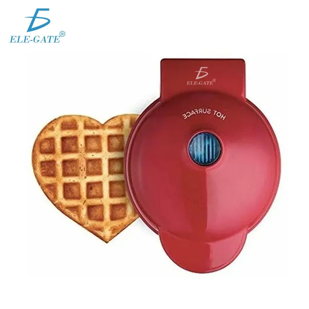Waflera Eléctrica para Waffles en Forma de Corazón