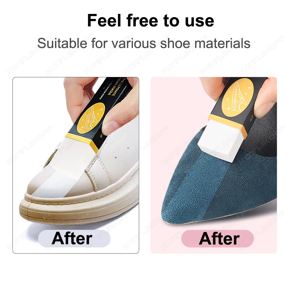 Borrador de cepillo para zapatos, bloque de goma, limpieza de zapatos súper limpia, borrador de gamuza, piel de oveja, mate, cuidado de zapatos, limpiador de cuero, cuidado de zapatillas