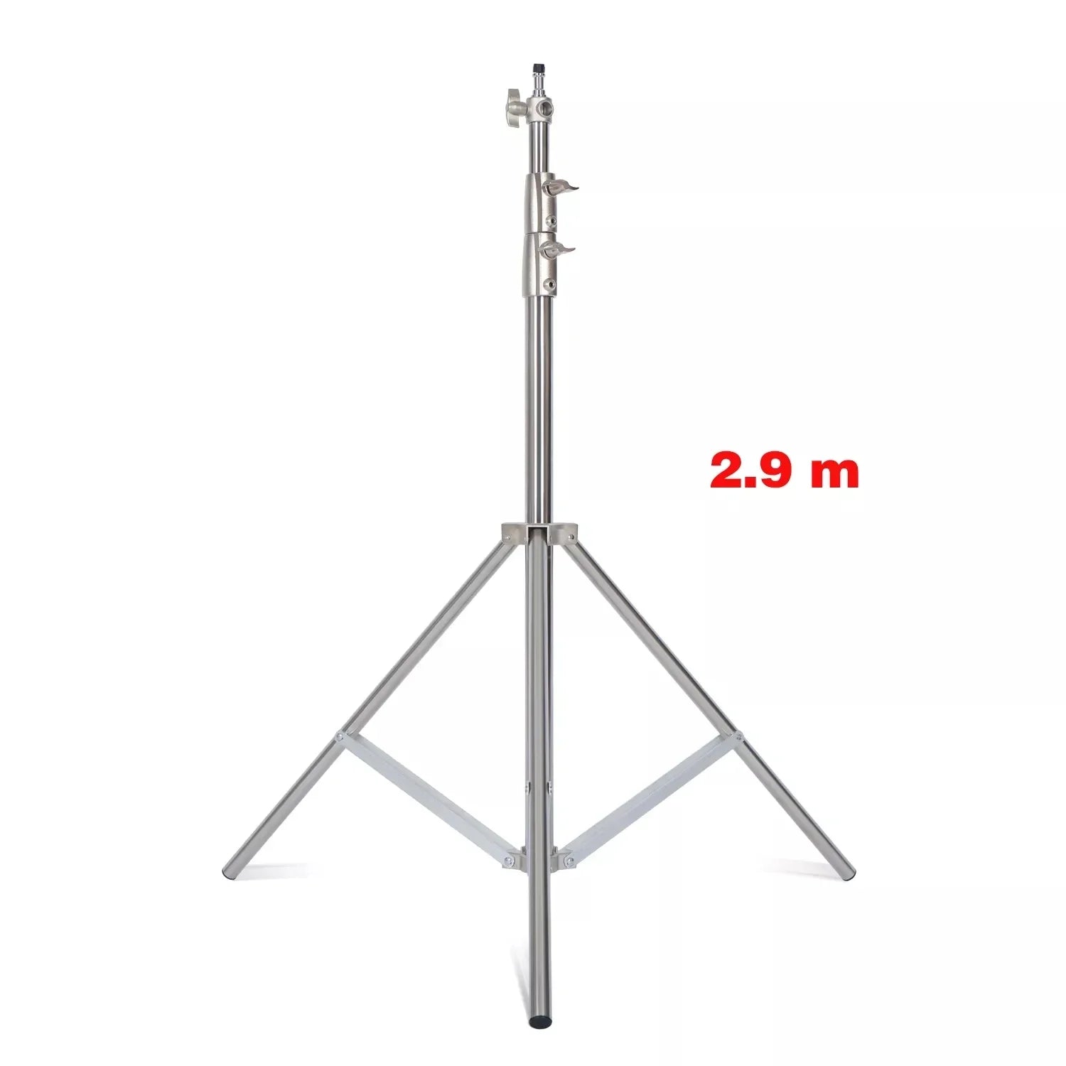 Trípode extensible SH de 190cm con tornillo y ruedas de 1/4, control remoto por Bluetooth para cámara DSLR, trípode de micrófono con luz de relleno para teléfono inteligente