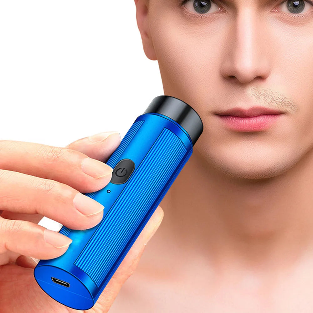Mini Afeitadora eléctrica, depiladora recargable, máquina de afeitar para mujeres y hombres, Mini Afeitadora de coche, herramientas de afeitado eléctrico