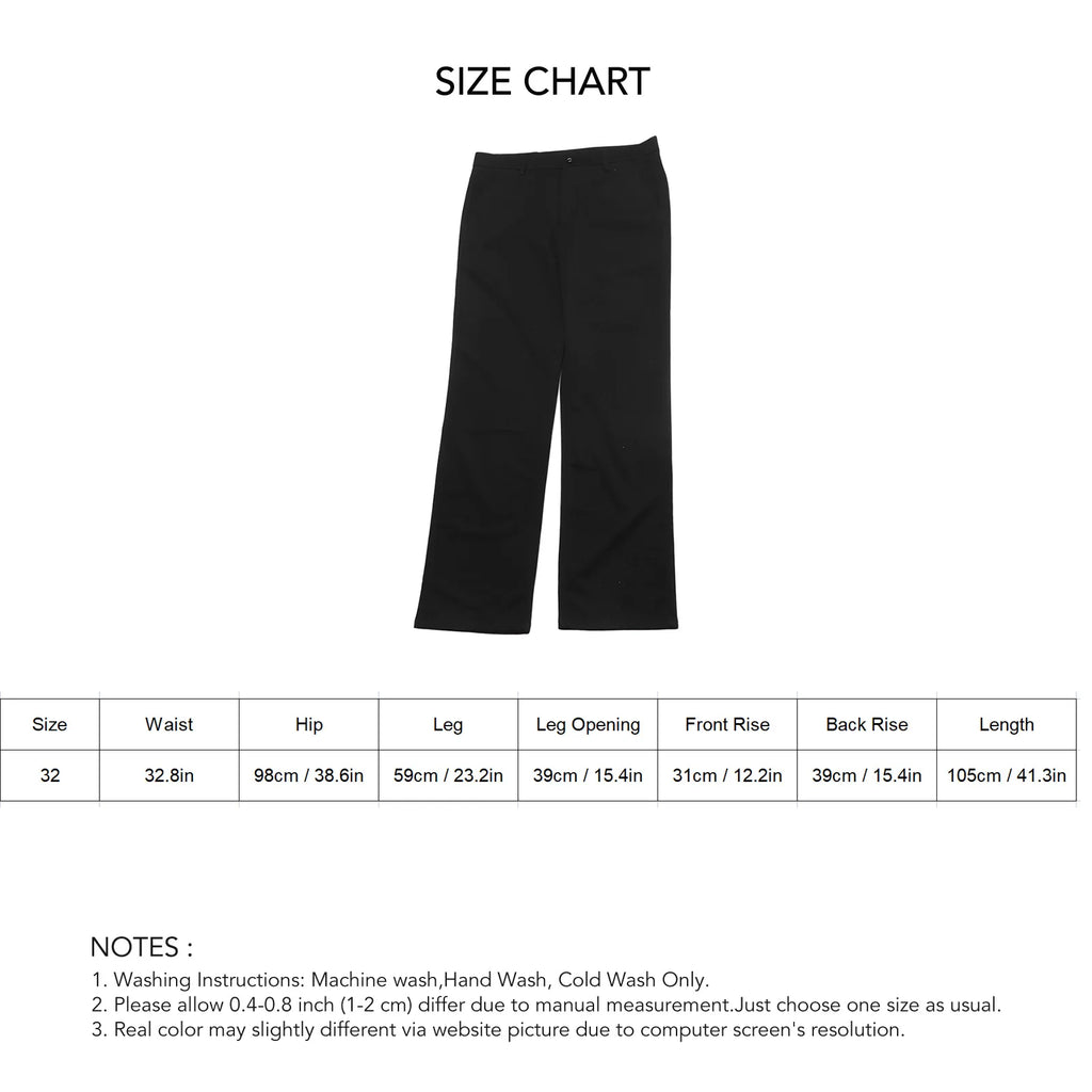 Pantalones de hombre Pantalones de cintura alta Pantalones largos adelgazantes Pantalones rectos de color puro Pantalones largos de hombre