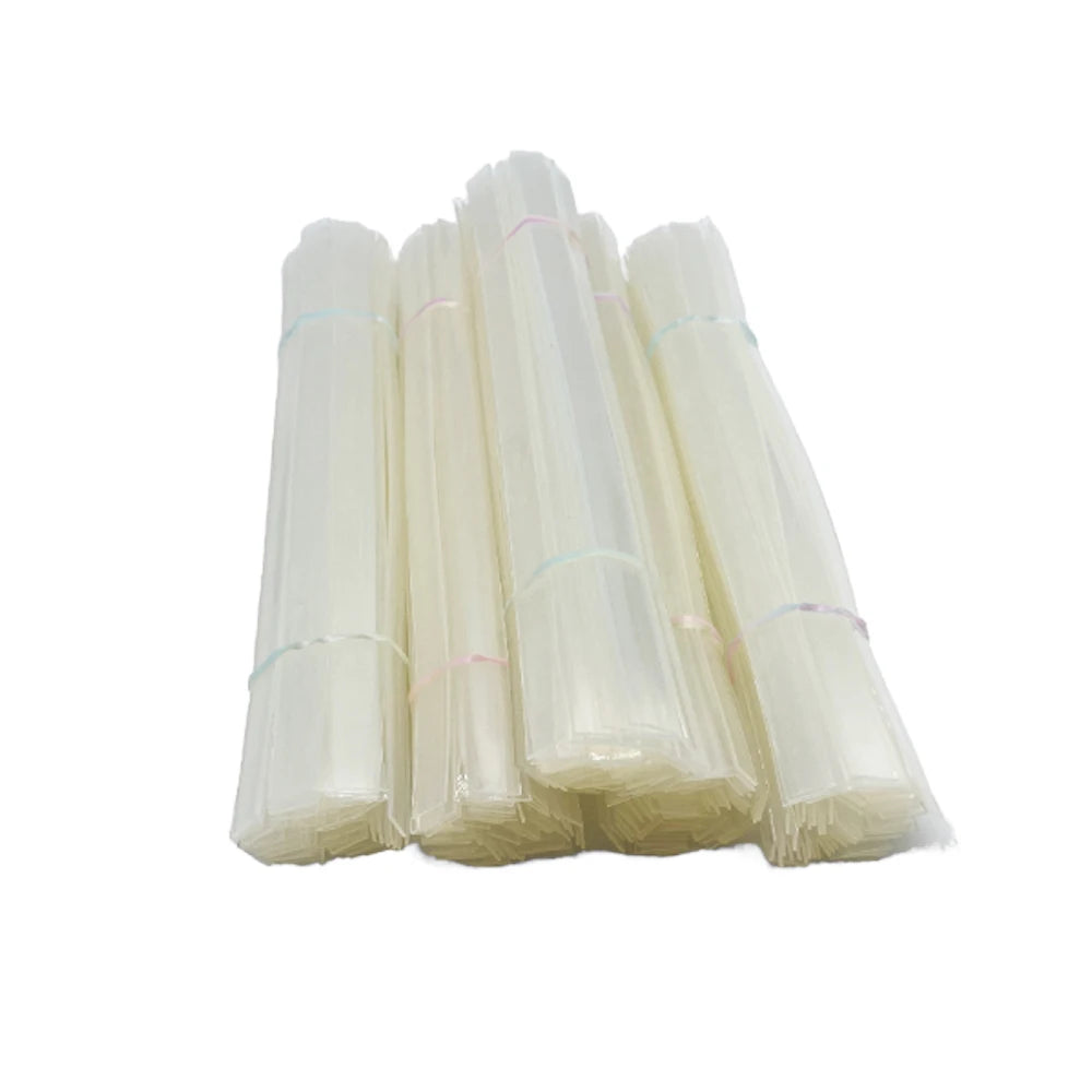 Pegamento italiano de queratina, punta plana de fusión para extensiones de cabello humano, 10/20 piezas, 1x20cm