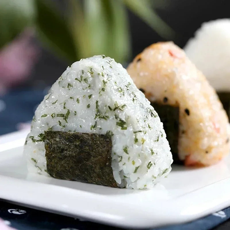 Moldes triangulares para bolas de arroz, prensa para hacer Sushi, molde triangular japonés Onigiri, bola de arroz, dispositivo Bento, accesorios de cocina, 4/1 Uds.