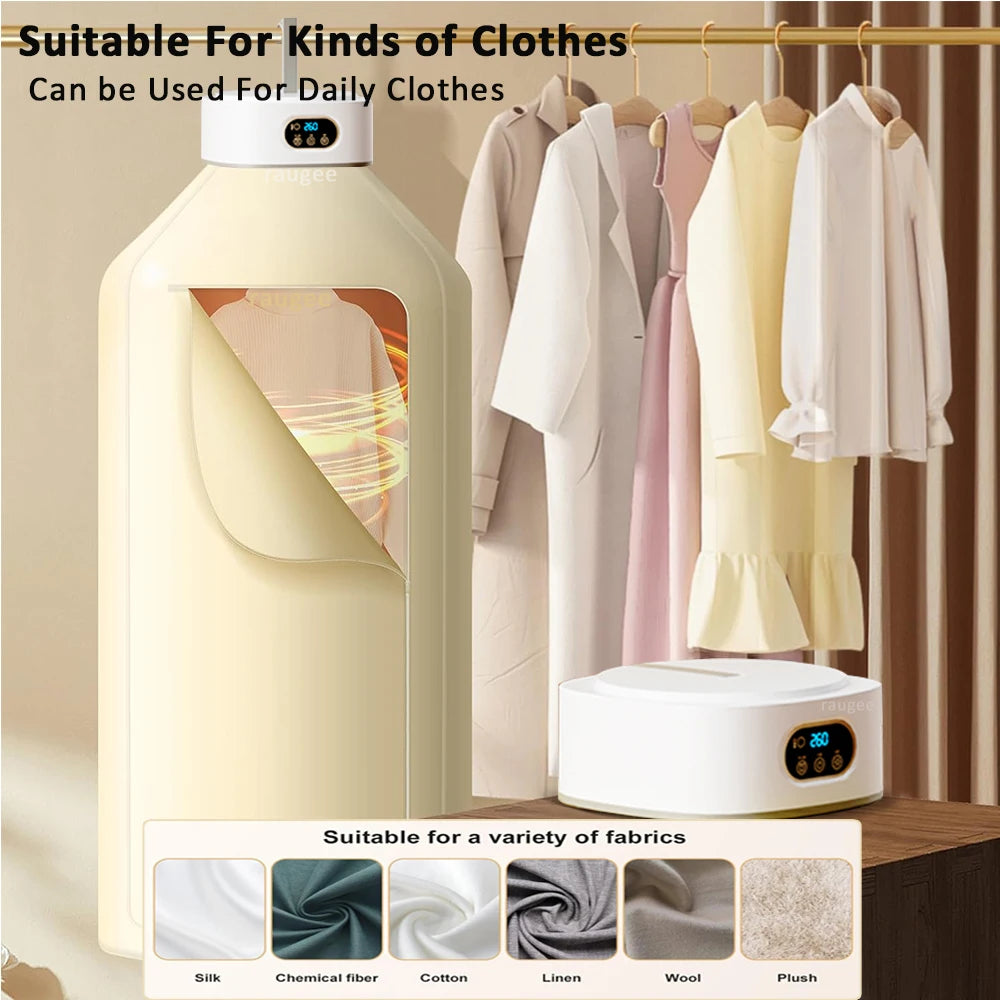 Secador de ropa portátil Secador de ropa eléctrico Esterilización UV Secador de ropa Secador de ropa portátil plegable con control remoto