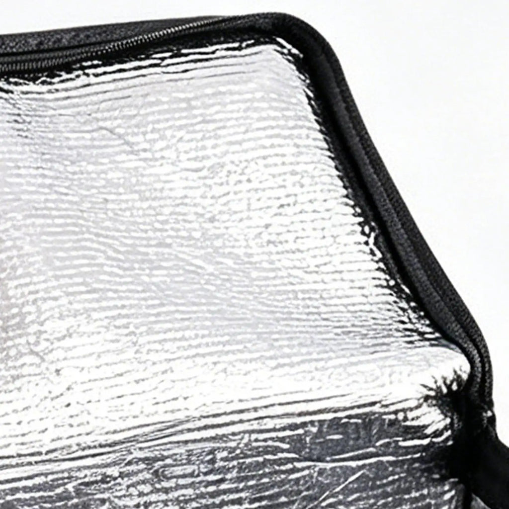 Bolsa Térmica Portátil Aislada de Aluminio Plegable para Mantener Alimentos y Bebidas Fríos para Camping, Picnic, Playa, Viajes y Actividades al Aire Libre