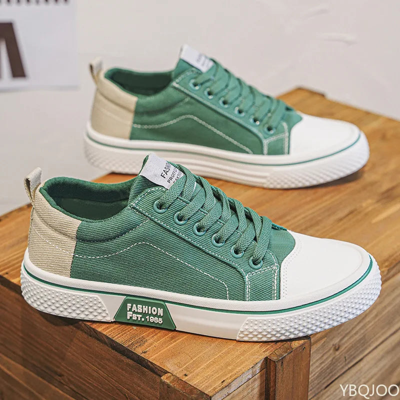 Zapatos ligeros y transpirables para hombre, nuevos zapatos de lona, cómodos, de talla grande, resistentes al desgaste, zapatillas informales a la moda