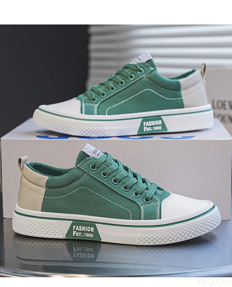 Zapatos ligeros y transpirables para hombre, nuevos zapatos de lona, cómodos, de talla grande, resistentes al desgaste, zapatillas informales a la moda