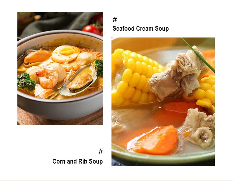 Cocinas múltiples para el hogar de 220V, cocina eléctrica de 3,5 L, olla de cocina antiadherente, olla caliente, olla arrocera inteligente, aparatos de cocina