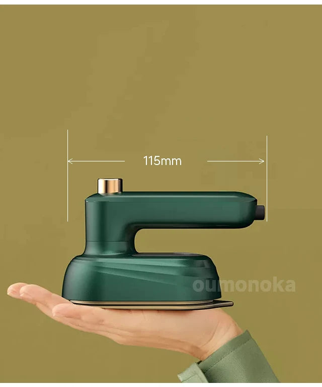 Mini plancha de vapor giratoria de mano, generador de vapor caliente doble húmedo y seco, vaporizador portátil para ropa, plancha colgante para viaje en casa