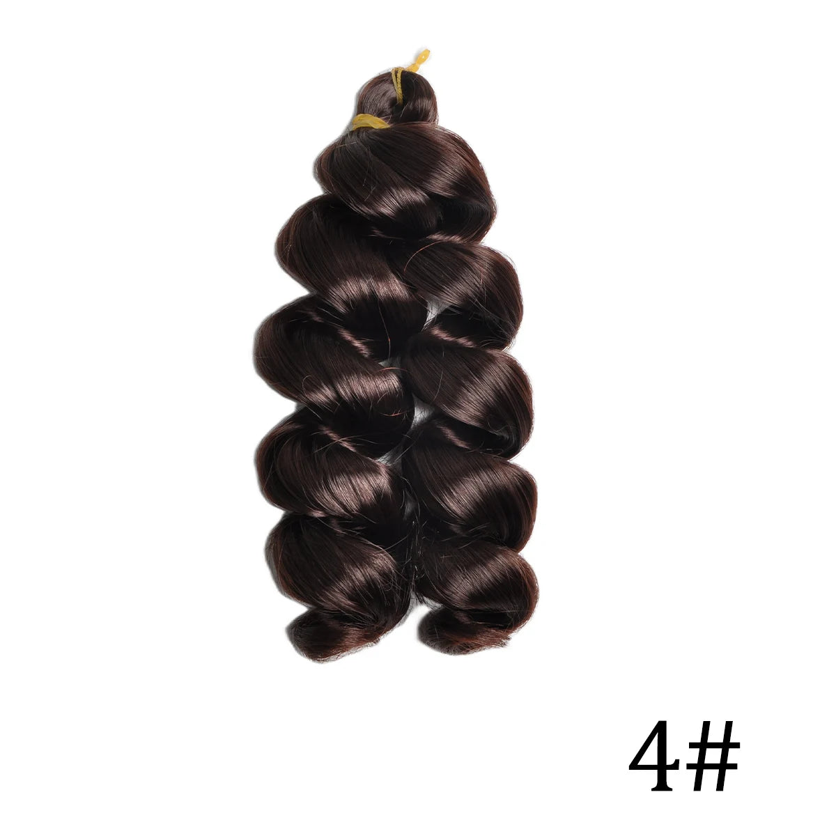 Extensiones de cabello trenzado rizado en espiral de pelo sintético de 12 pulgadas, pelo rizado rosa ombré, rizos franceses, pelo de ganchillo trenzado para mujer