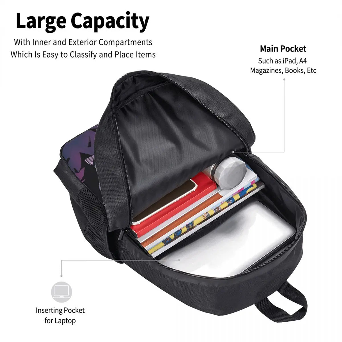 Mochila escolar Caylus para estudiantes, mochila de viaje para senderismo, mochila de moda para niños y niñas, bolsos de hombro