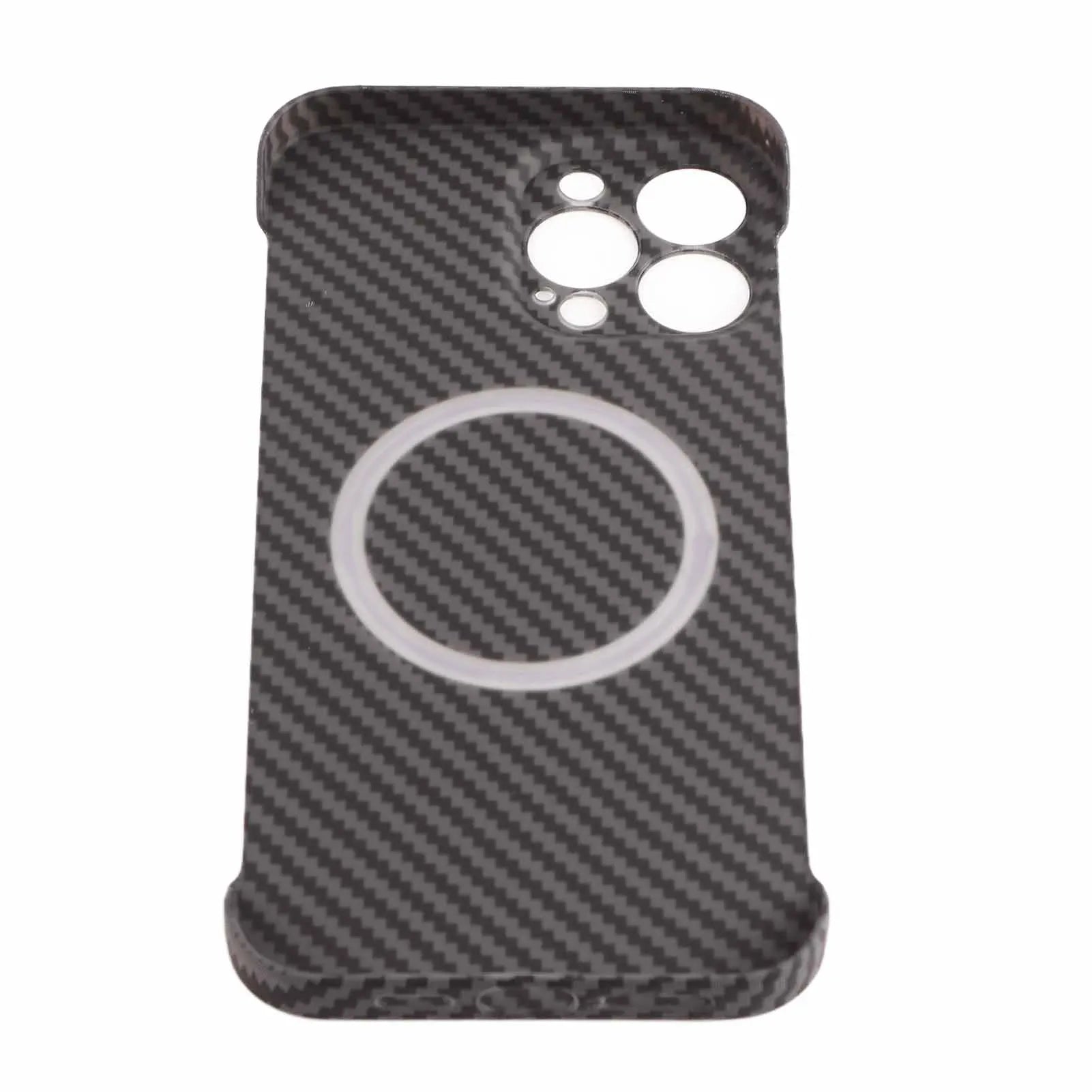 Funda de teléfono sin marco, funda protectora de teléfono portátil ultraligera con carga inalámbrica magnética, funda protectora para teléfono
