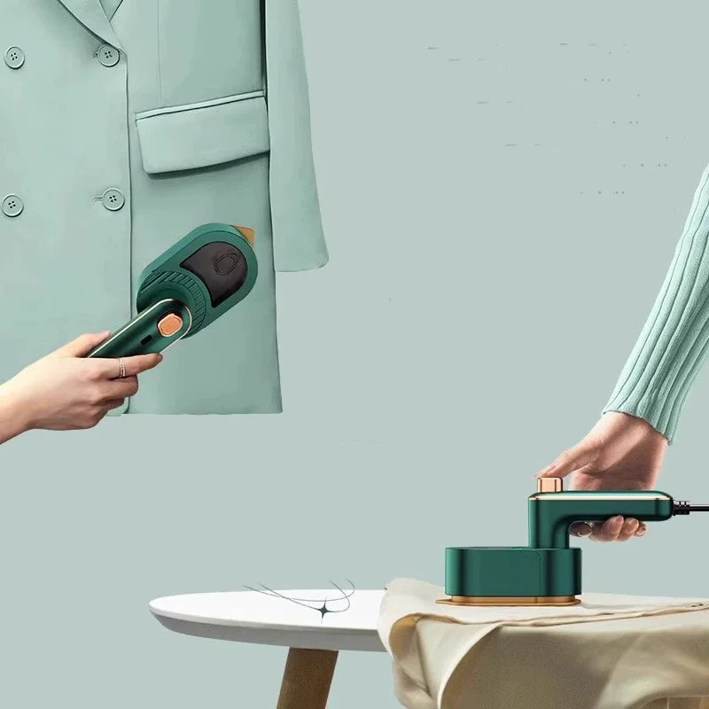 Plancha de Vapor Vertical de Mano, Plancha para Ropa, Plancha de Maquillaje para Ropa, Mini Plancha Portátil de Viaje, Vaporizador de Ropa