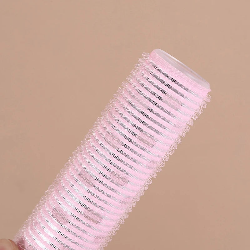 1 Uds. Rodillos para el cabello con agarre automático, rizador perezoso, cinta rizadora de seda, rodillo para el cabello, varilla rizadora sin calor, herramientas de estilismo para el cabello