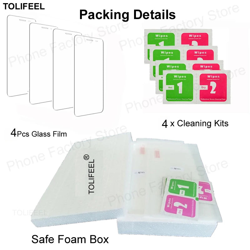 4 Piezas de Vidrio Templado para Samsung Galaxy S25 FE, Protector de Pantalla Transparente para Samsung S25 FE S25FE