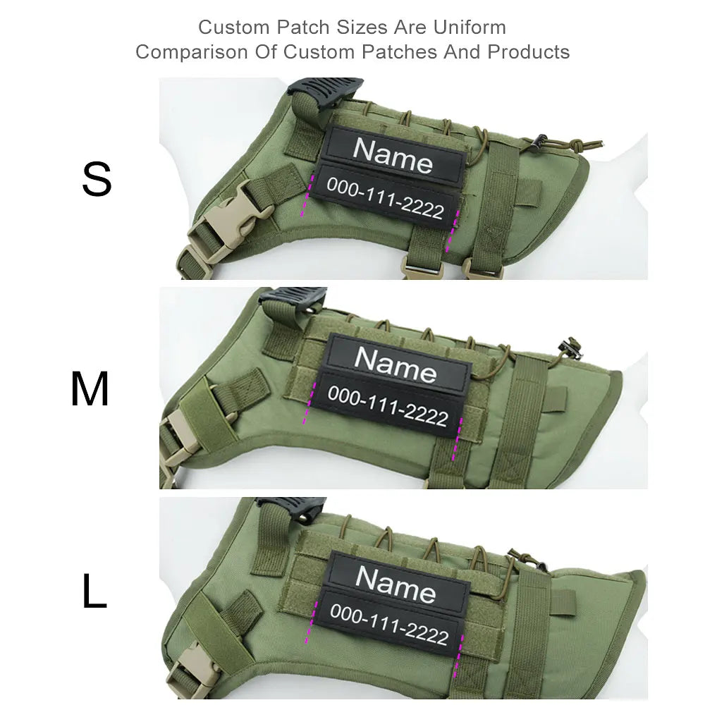 Arnés para perro con nombre personalizado, teléfono personalizado, arnés ajustable transpirable para mascotas, chaleco con correa para el pecho para perros medianos y grandes