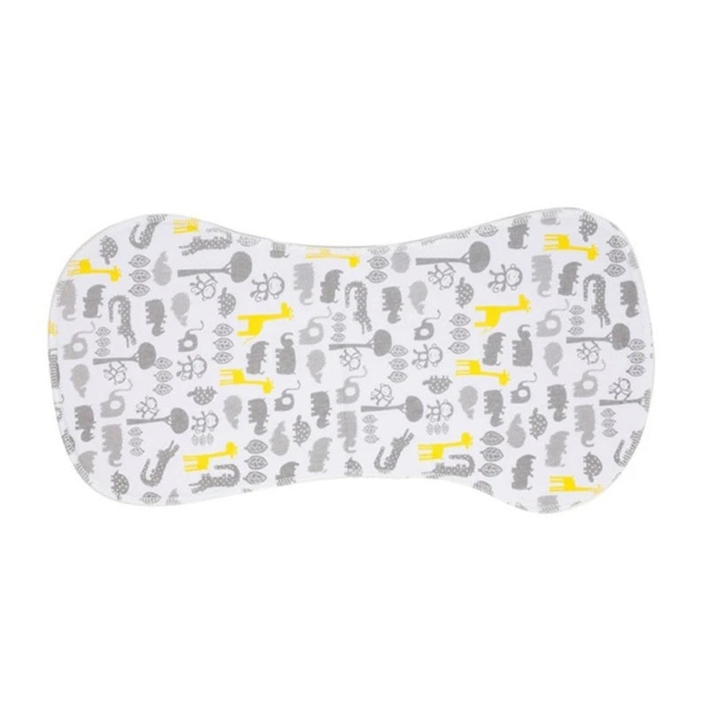 Paños de Bebé de 2 Capas, Baberos Absorbentes para Recién Nacidos, Baberos de Algodón Suave para Bebés, Regalo para Baby Shower