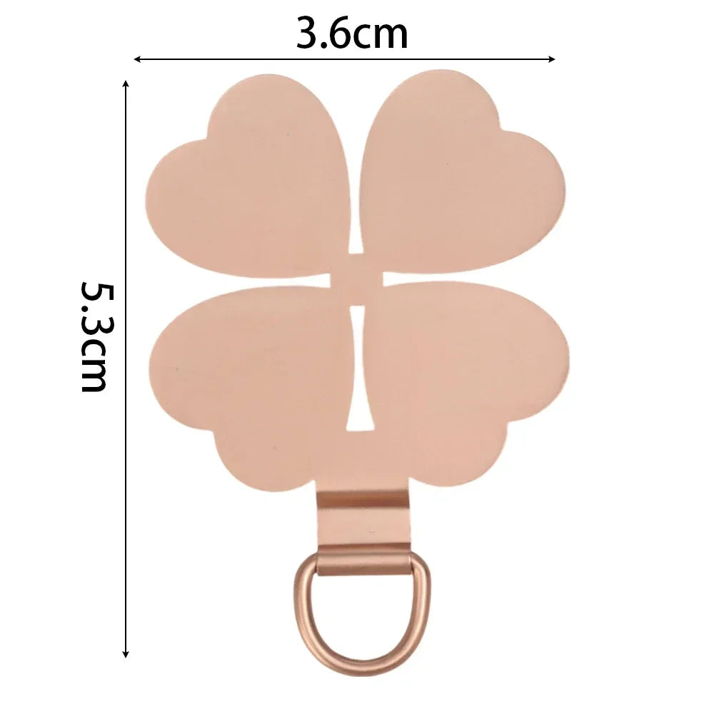 Parche de cordón de Metal ultrafino para teléfono móvil, cuerda colgante antipérdida Universal de acero inoxidable, Clip de lengüeta, accesorios para teléfonos