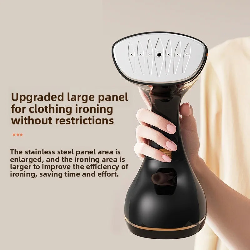 Vaporizador de ropa de mano, plancha de vapor eléctrica para el hogar, máquina de vapor portátil de planchado de calor rápido para viajes en casa