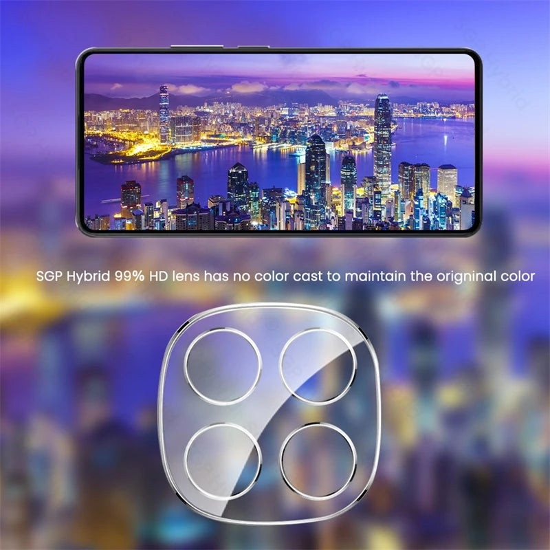 Funda protectora de cámara curvada de vidrio templado transparente 3D de 3 uds para Redmi Note 15 Pro 5G cubierta de lente en Redmy Note15 Pro + Pro Plus 5G