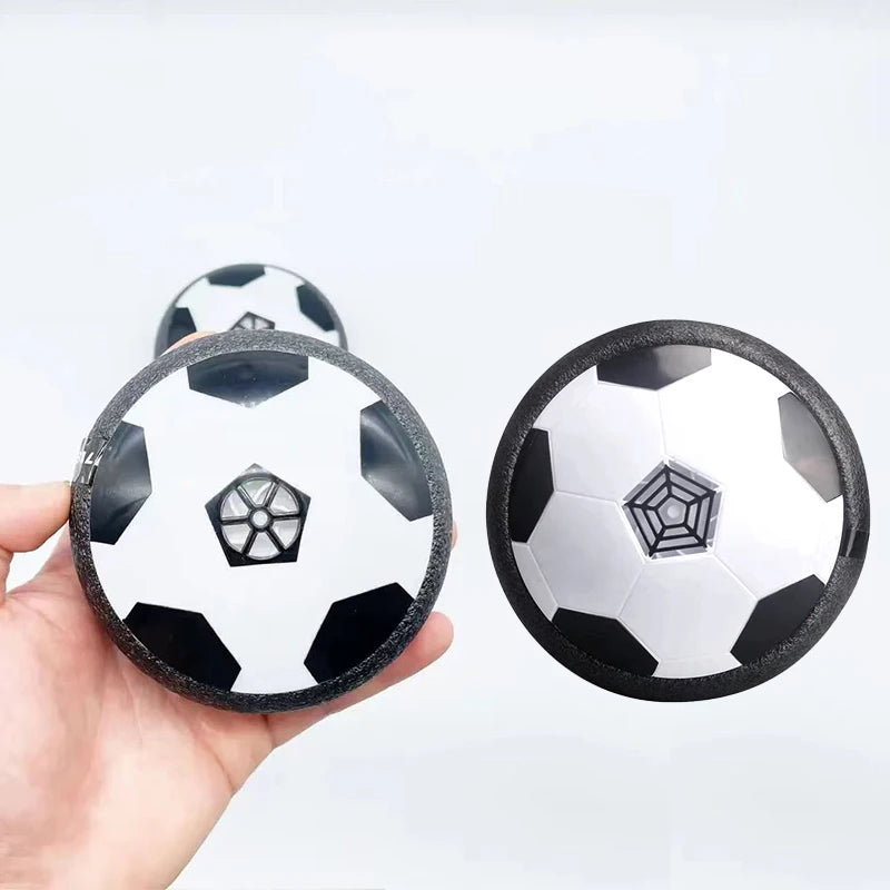 HOMEFISH 1 Pieza de Balón de Fútbol Eléctrico con Cojín de Aire, Tipo Batería, para Ejercicio en Interiores, para Padres e Hijos