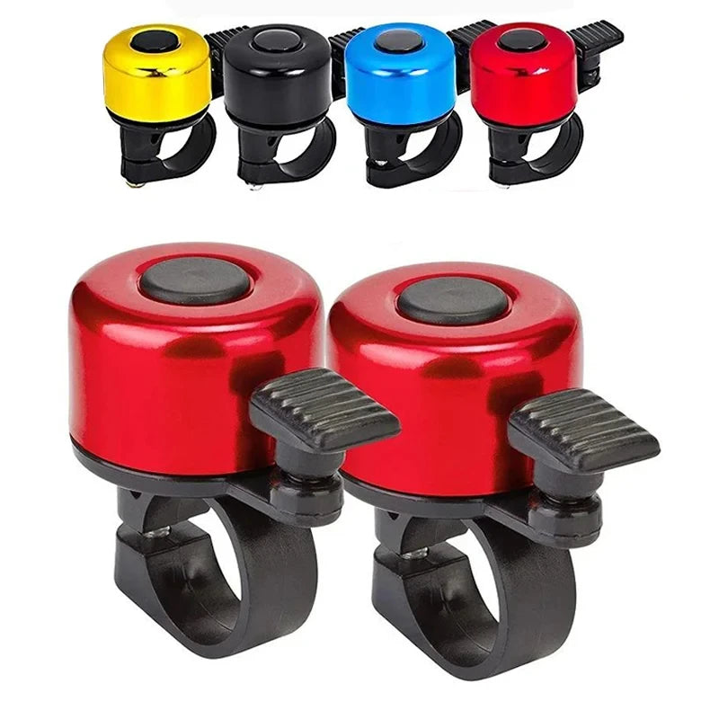 Timbre de bicicleta de aleación de aluminio, anillo de bocina de montaña, alarma de sonido de seguridad, manillar, alarma de advertencia de ciclismo, accesorios para bicicleta para niños