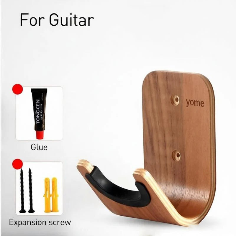 Colgador de instrumentos de cuerda, estante de almacenamiento colgante para el hogar, soporte montado en la pared, ahorro de espacio, tipo de guitarra