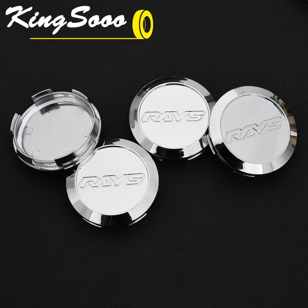 Estilo de coche 62MM tapa central rayos 3D tapacubos de rueda tapa de llanta deportiva tapa de cubierta de rueda bronce, plata y negro CE28(14") TE37(17"18")