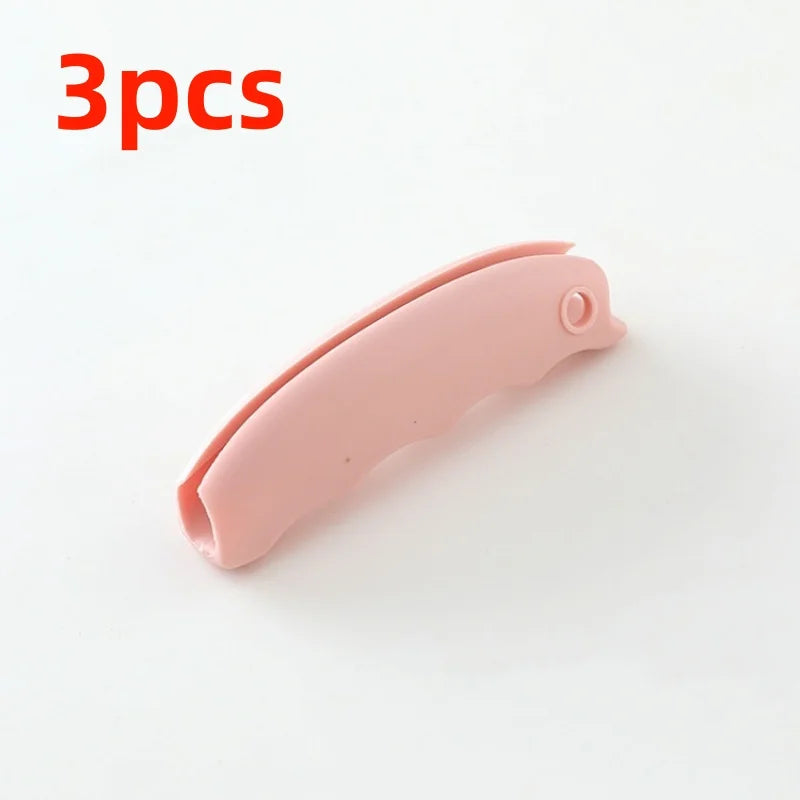 Soporte para bolsa de compras con asas acolchadas, asas de silicona para sujetar a compras, protección antideslizante para las manos, utensilios de cocina