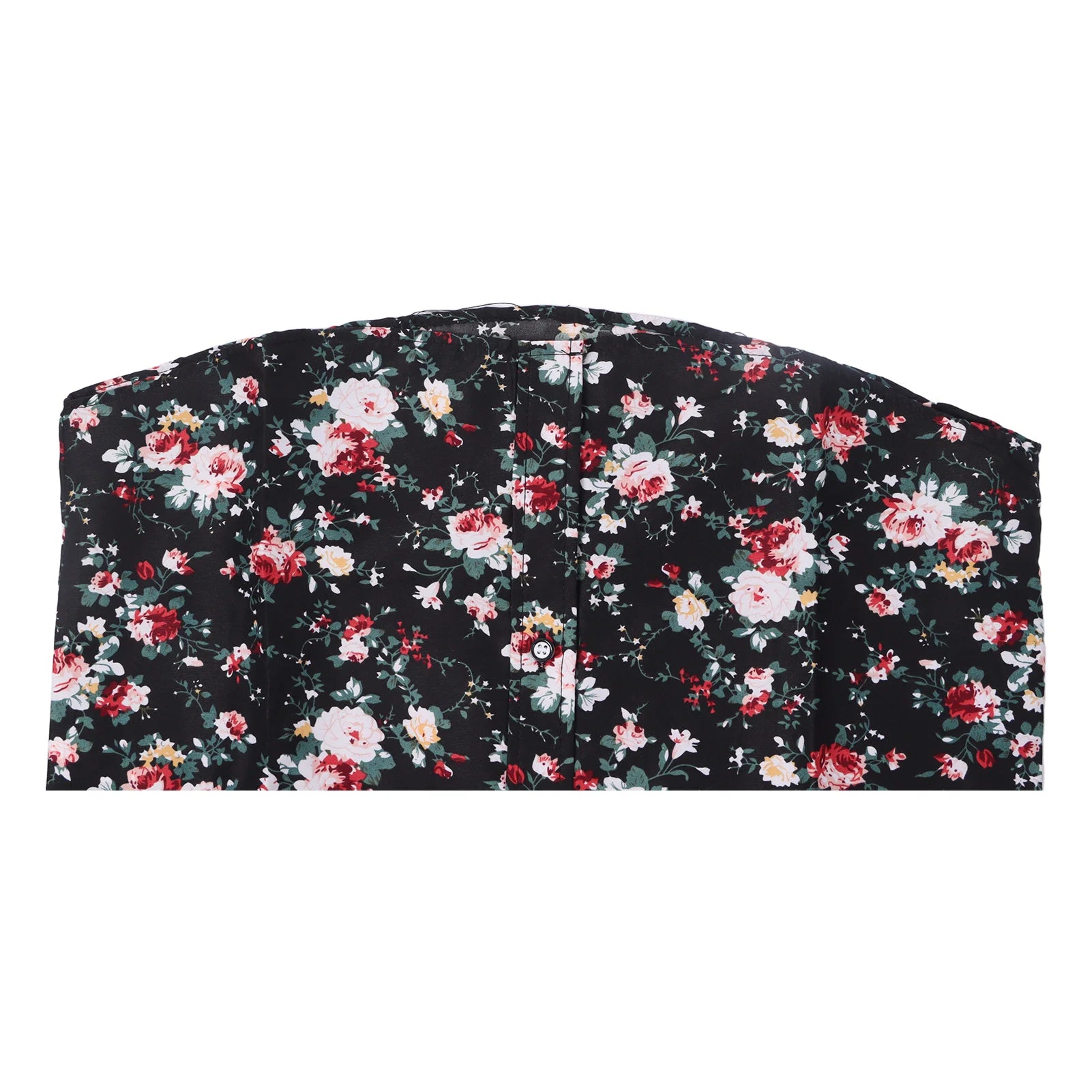 Camisa Floral de manga larga para hombre, ajustada, abotonada, mezcla de poliéster transpirable, traje informal de negocios para fiesta y oficina, primavera y otoño
