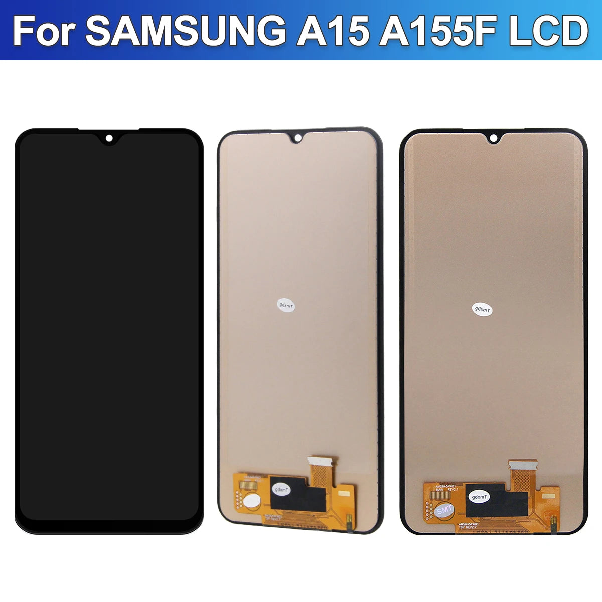 Pantalla A15 para Samsung A15 A155F A155M pantalla LCD MONTAJE DE digitalizador con pantalla táctil para Samsung A15 A156B A156E pantalla de visualización