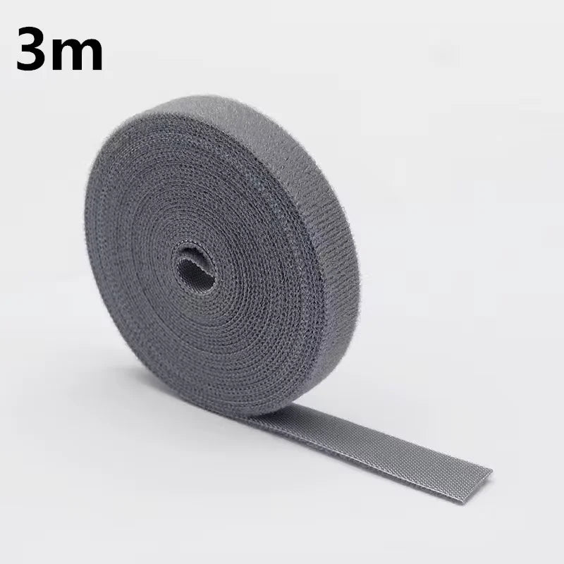 Organizador de cables de 1/5M, cinta enrolladora de cables, lazos de gestión de cables para auriculares y ratón, protector para iPhone, Xiaomi, Samsung