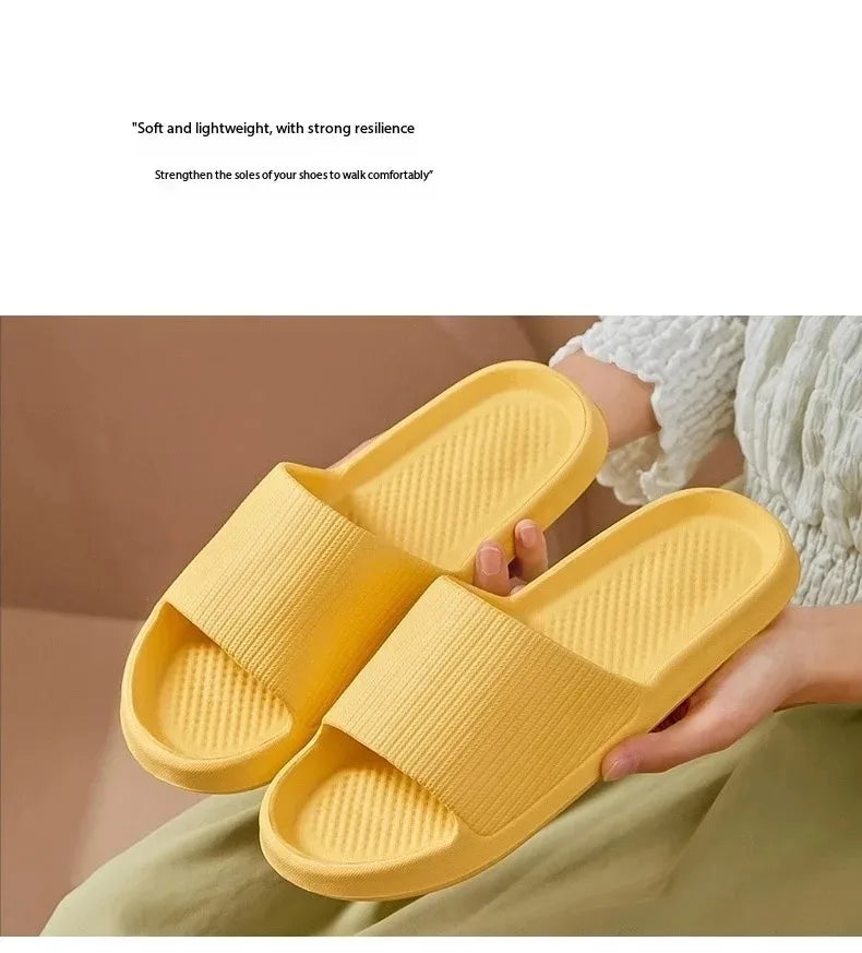 Zapatillas de Ducha Antideslizantes con Suela de EVA Suave para Hombres y Mujeres, Parejas, Impermeables, para el Hogar, Ocio, Baño, Pantuflas, Moda