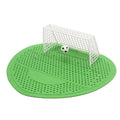 Mini urinario de pie para hombre, filtro de malla de plástico con forma de fútbol, urinario creativo para baño, almohadilla desodorante para inodoro