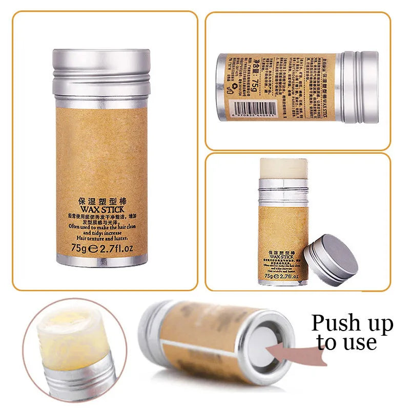 Mousse para el cabello con Control del Frizz, estilos ondulados, trenzas de Mousse, espuma hidratante de 100Ml, ratón para peinar el cabello con barra de cera para el cabello para trenzas