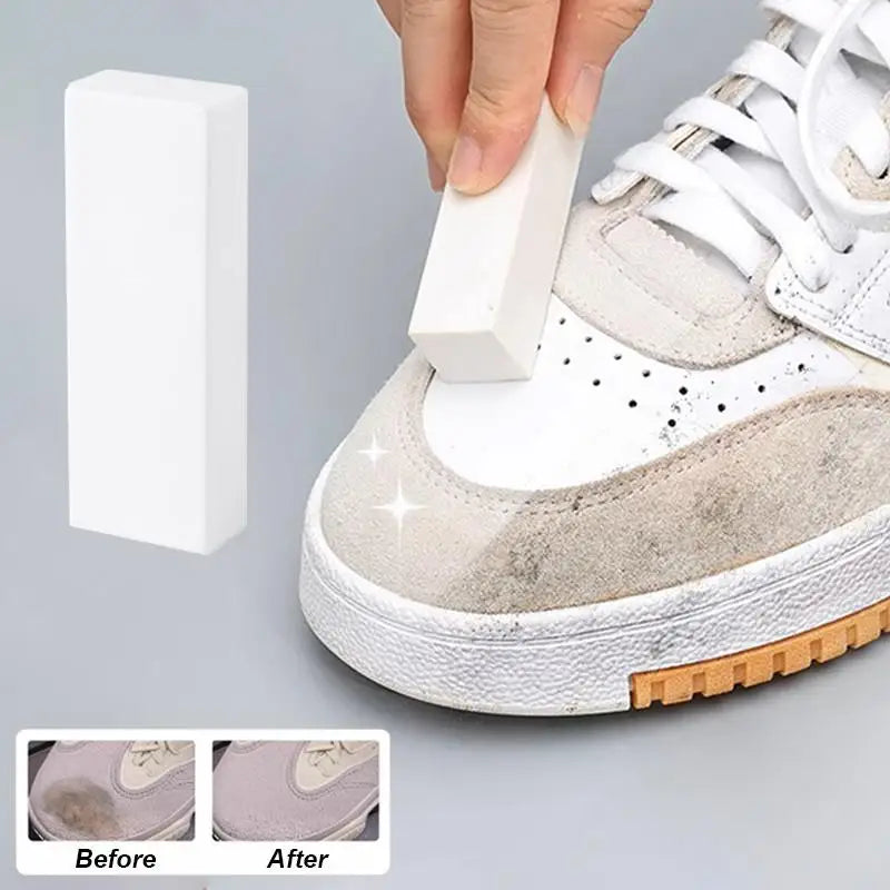 Borrador de limpieza de zapatos de gamuza y zapatillas, cuidado de zapatos de cuero mate, blanqueamiento, revitalizador de cuero de terciopelo y herramienta eliminadora de manchas