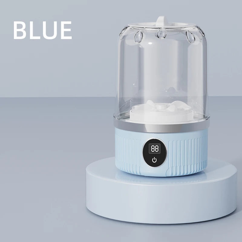 Mini lavadora eléctrica para el hogar, ropa interior, calcetines, pequeña lavadora con carga inalámbrica, lavadora de ropa para mascotas