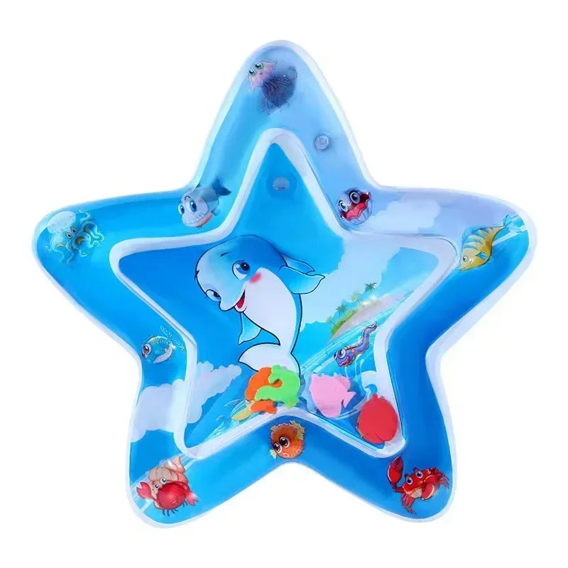 Estera de juego de agua para bebé, cojín inflable de PVC para tiempo de barriga infantil, almohadilla de agua para niños, juguetes de actividades de desarrollo de educación temprana
