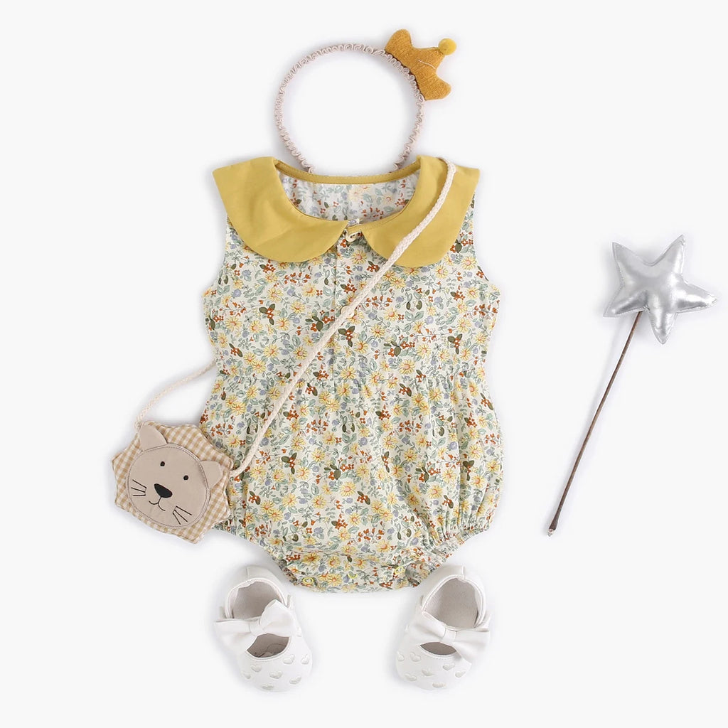Sanlutoz-Body de algodón para bebé, ropa a cuadros bonita para recién nacido, monos infantiles de princesa sin mangas para niña pequeña
