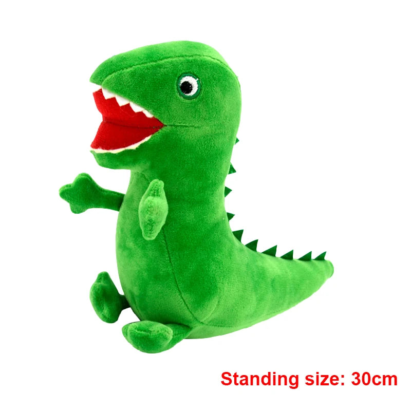 30cm Original Peppa Pig juguetes de peluche George Eddie Bear Mr dinosaurio figura de Anime juguetes de peluche niños juguete de regalo de Navidad