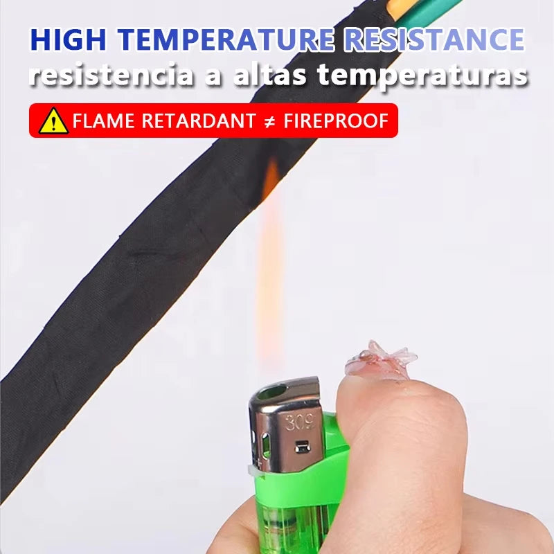 Cinta de tela para arnés de cables de alta temperatura, telar de cables automotriz, cinta adhesiva de tela resistente al calor para aislamiento eléctrico de motor