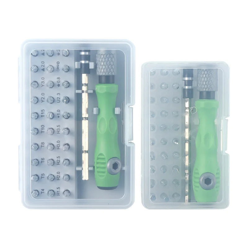 Nuevo Juego de Destornilladores de Precisión 32 en 1, Puntas Magnéticas Phillips, Kit de Herramientas de Reparación Manual Multifuncional para Teléfono, Reloj, Gafas