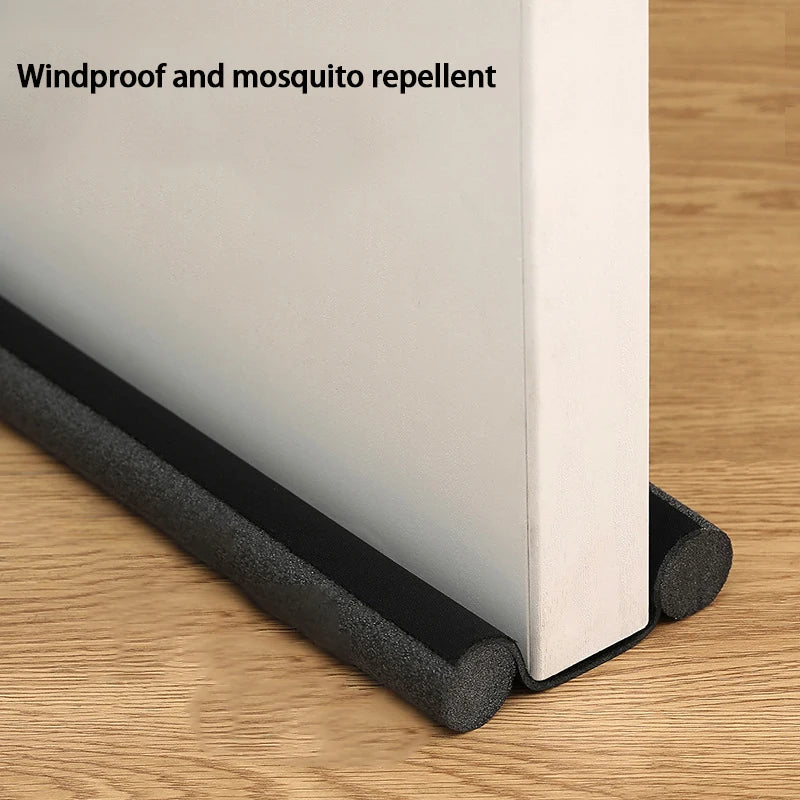 Tapón de tira de sellado inferior de puerta Flexible, protector de burlete para puerta, bloqueador de polvo y viento, tapón sellador, sello de puerta, superventas