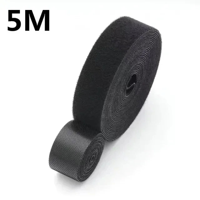 Organizador de cables de 1/5M, cinta enrolladora de cables, lazos de gestión de cables para auriculares y ratón, protector para iPhone, Xiaomi, Samsung