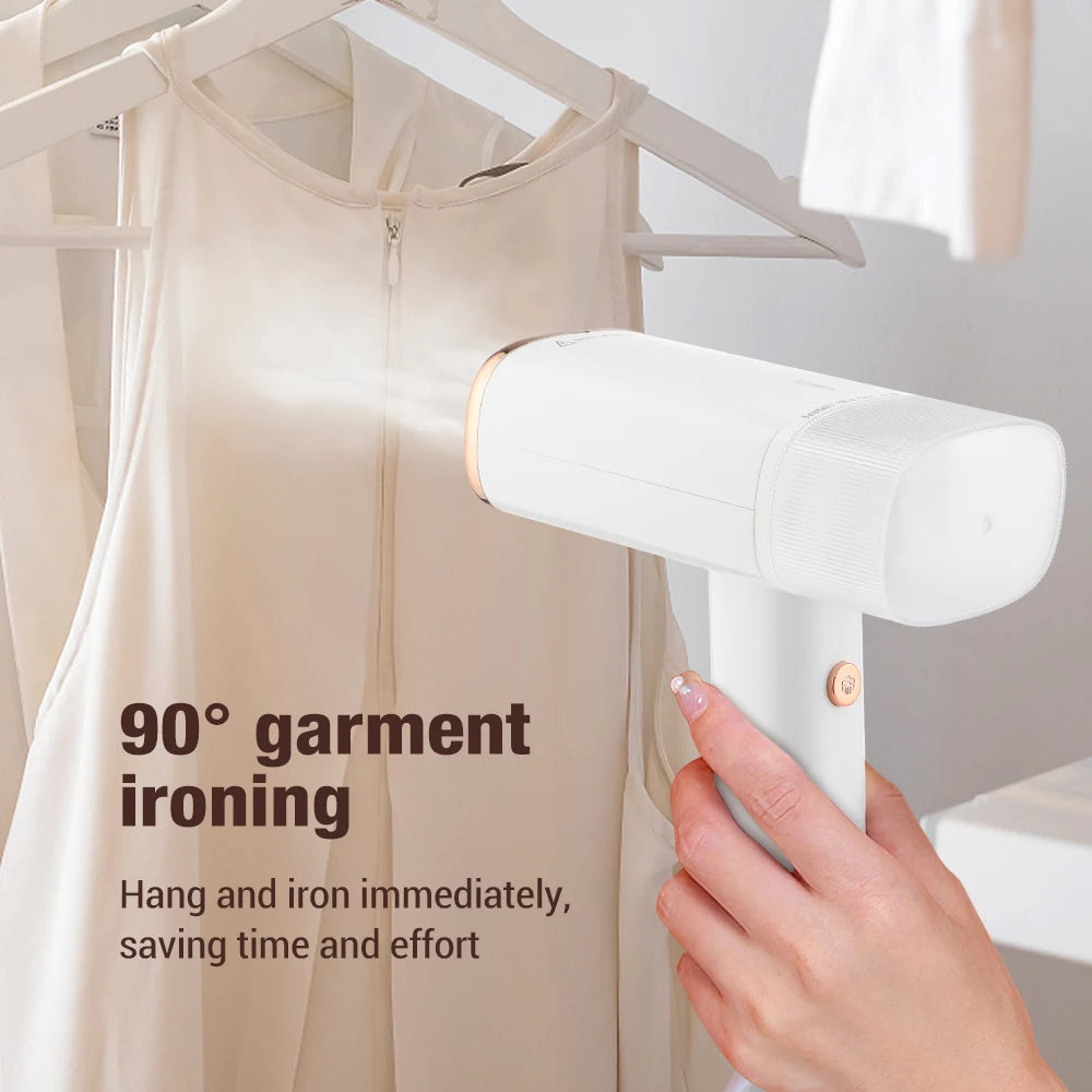 Plancha de vapor portátil de mano, Mini vaporizador plegable de 1000W para colgar ropa, planchado en seco y húmedo para viaje en casa