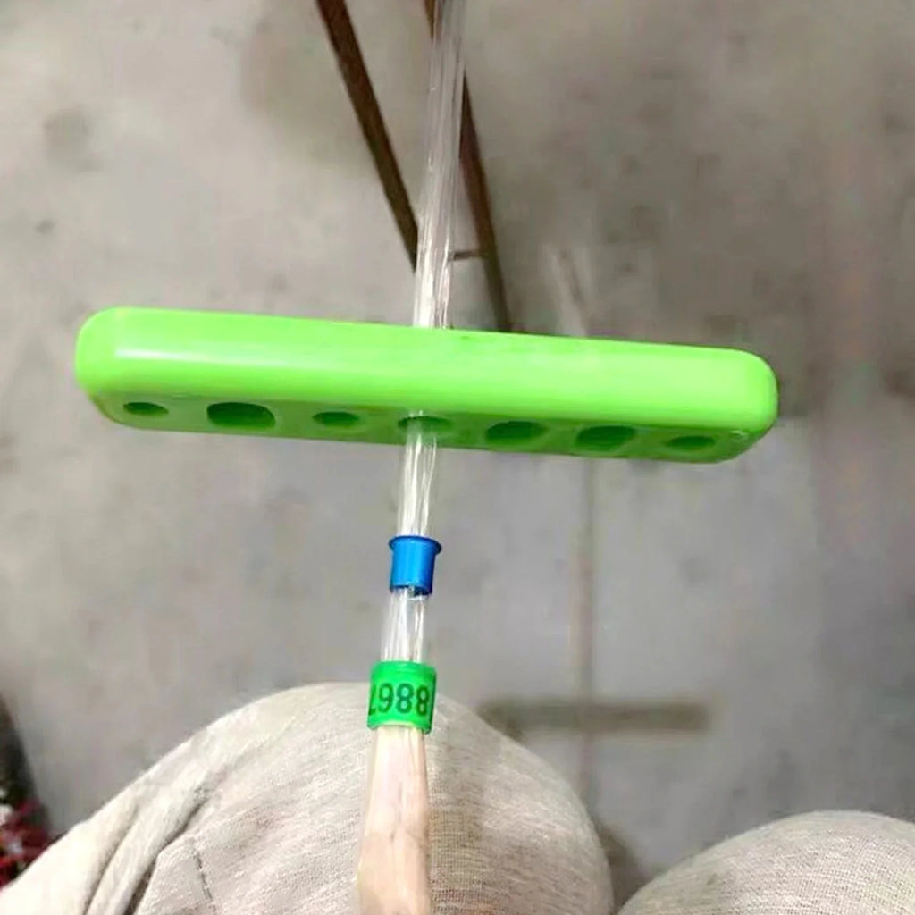 1 Juego de anillo para pie de Paloma, instalador para proteger palomas jóvenes, suministros de entrenamiento para loros, anillo para pie de Paloma de carreras